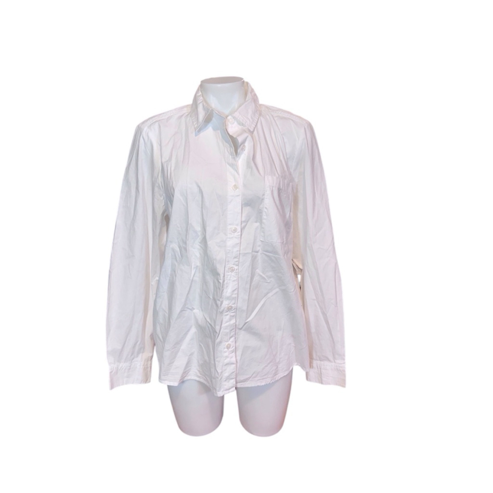 Women's Style&co Button-Up Shirt Size L White